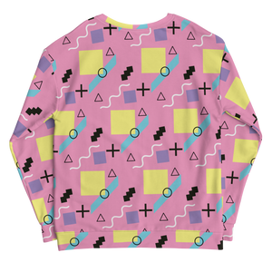 Memphis Colorful Pattern 04 All-Over Print Unisex Sweatshirt