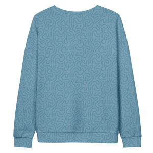 Blue Owl All-Over Print Unisex Sweatshirt