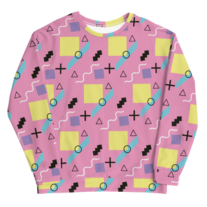 Memphis Colorful Pattern 04 All-Over Print Unisex Sweatshirt