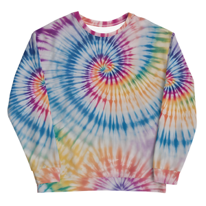 Tie Dye Colorful Unisex Sweatshirt