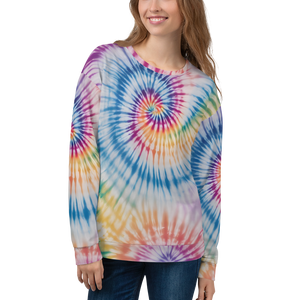 Tie Dye Colorful Unisex Sweatshirt