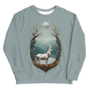 Deer By The Lake Unisex Sweatshirt