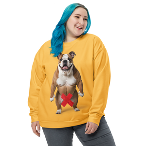 Bulldog X-Tape Yellow Unisex Sweatshirt