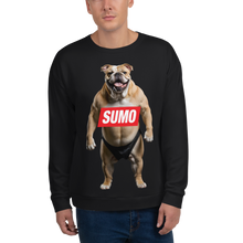 Sumo Bulldog Black Unisex Sweatshirt