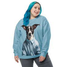 Sad Dog Blue Unisex Sweatshirt