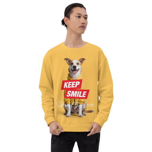 Good Boy Yellow Unisex Sweatshirt