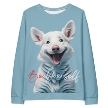 Cute Dog Be Yourself Unisex Sweatshirt