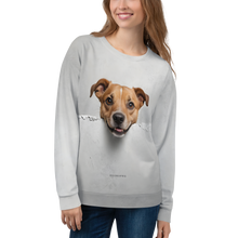 Smile Dog Peep Unisex Sweatshirt