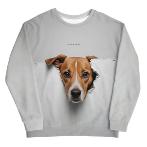 Funny Sad Dog Peep Unisex Sweatshirt