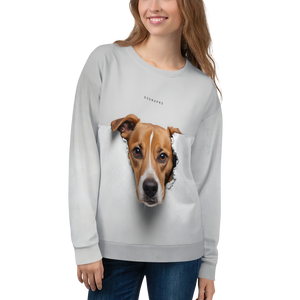 Funny Sad Dog Peep Unisex Sweatshirt