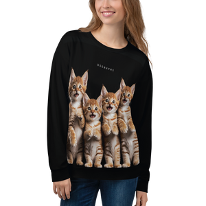 Four Cute Cats Unisex Sweatshirt