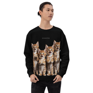 Four Cute Cats Unisex Sweatshirt