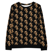 Happy Teddy Bear Pattern Unisex Sweatshirt