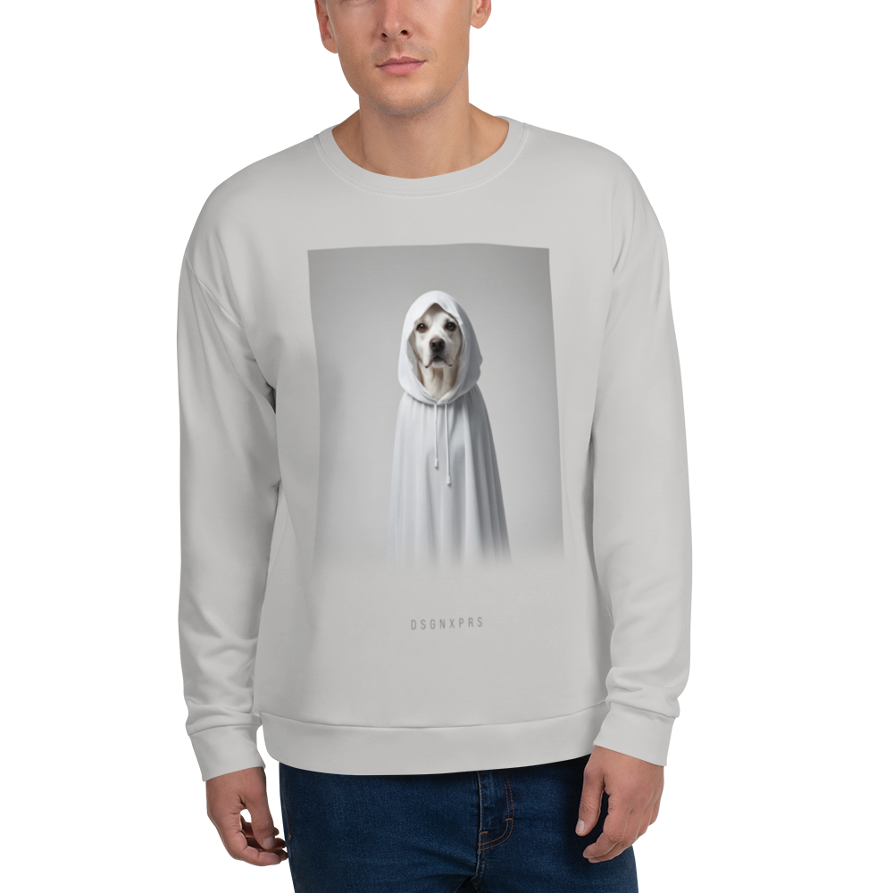 Scary Dog All-Over Print Unisex Sweatshirt