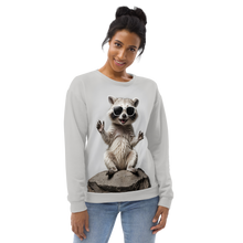 Hello Racoon All-Over Print Unisex Sweatshirt