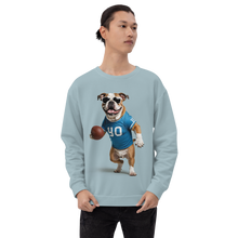 Bulldog Basketball All-Over Print Unisex Sweatshirt