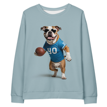 Bulldog Basketball All-Over Print Unisex Sweatshirt