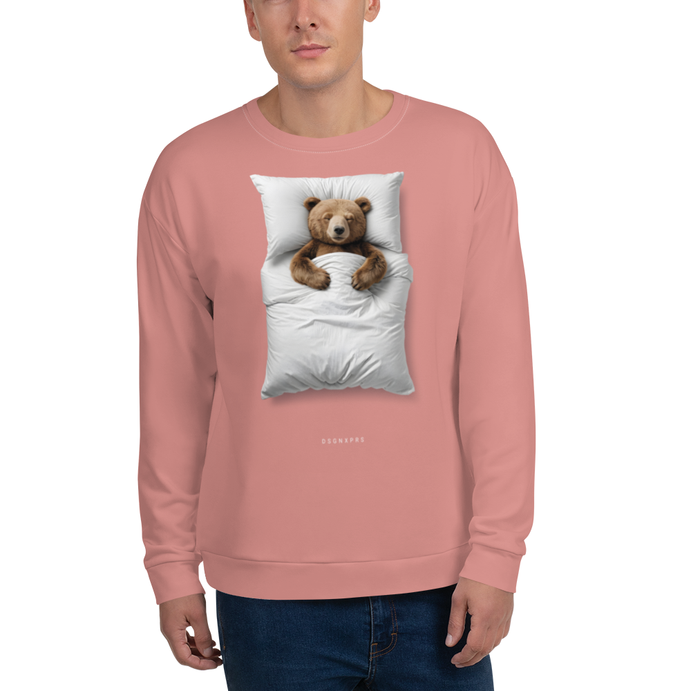 Sleeping Bear All-Over Print Unisex Sweatshirt