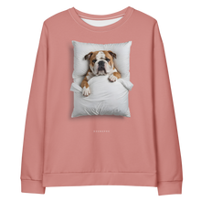 Sleeping Bulldog All-Over Print Unisex Sweatshirt