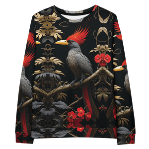 Beauty Tropical Bird All-Over Print Unisex Sweatshirt