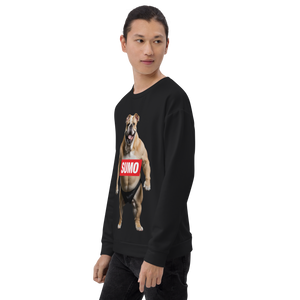 Sumo Bulldog Black Unisex Sweatshirt