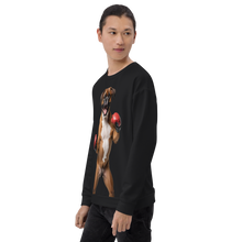 Boxer Boxing Black Unisex Sweatshirt