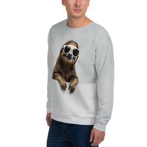 Cool Smiling Sloth Unisex Sweatshirt