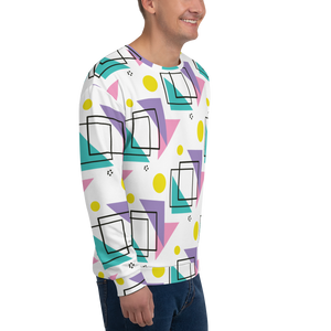 Memphis Colorful Pattern 02 All-Over Print Unisex Sweatshirt