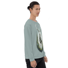 Green White Deer Unisex Sweatshirt