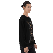 Two Black Cats Follows All-Over Print Unisex Sweatshirt