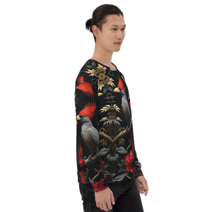 Beauty Tropical Bird All-Over Print Unisex Sweatshirt