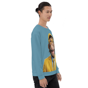 Funky Monkey All-Over Print Unisex Sweatshirt