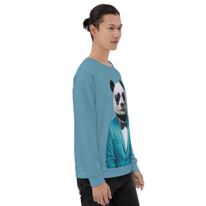 Funky Panda All-Over Print Unisex Sweatshirt