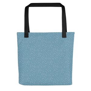 Blue Owl Tote Bag