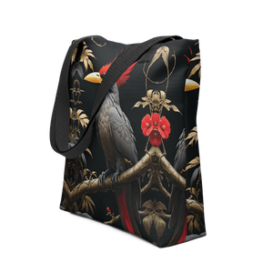 Beauty Tropical Bird Tote Bag