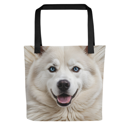 Siberian Husky Tote Bag