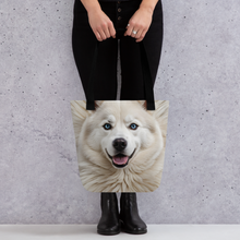 Siberian Husky Tote Bag