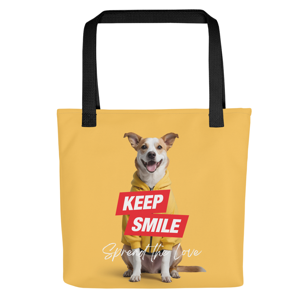 Good Boy Yellow Tote Bag