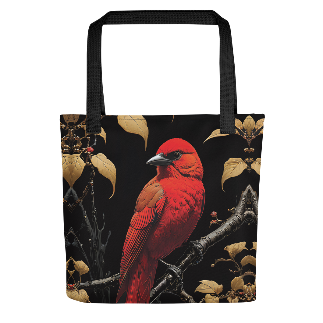 Red Bird Tote Bag