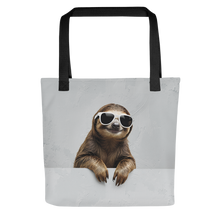 Cool Smiling Sloth Tote Bag