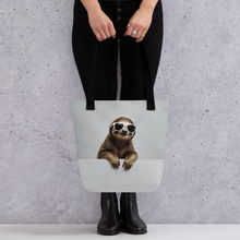 Cool Smiling Sloth Tote Bag