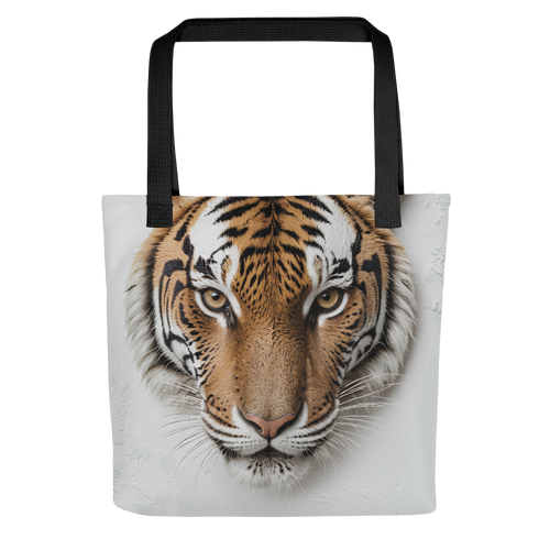 Silent Tiger Head Tote Bag