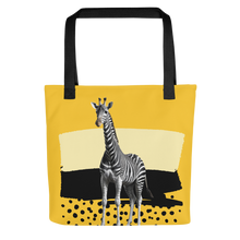 Giraffe Zebra Skin Tote Bag