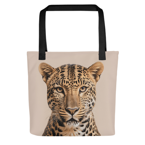 Leopard Potrait Tote Bag