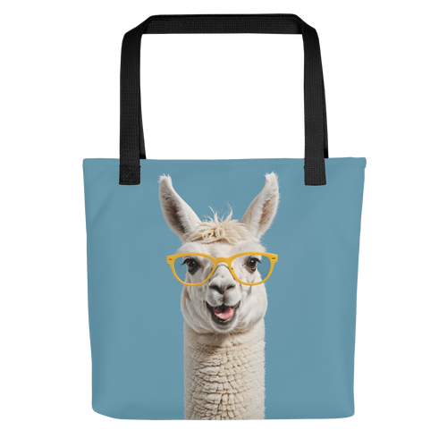 Funky Lamma and Burger Tote Bag