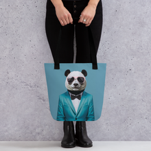 Funky Panda Tote Bag