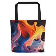 Colorful Swirl Background Tote bag