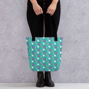 Memphis Colorful Pattern 01 Tote bag