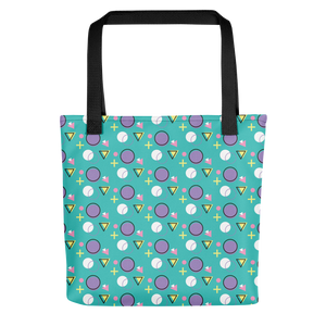 Memphis Colorful Pattern 01 Tote bag