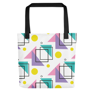 Memphis Colorful Pattern 02 Tote bag